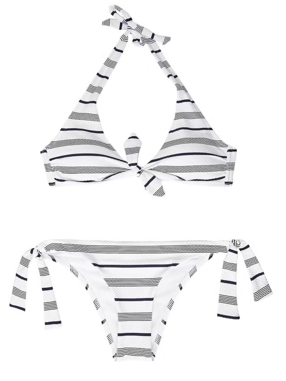 Oysho Halter Striped Bikini